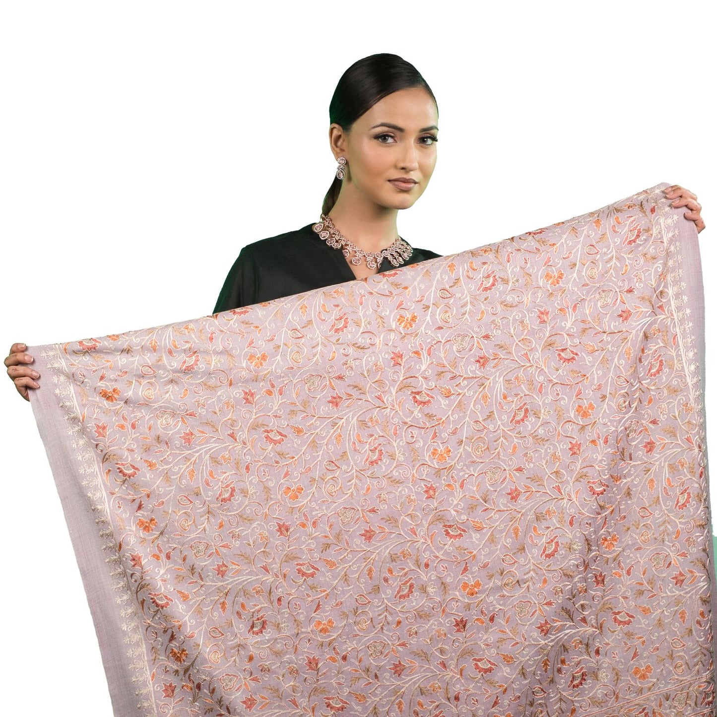 Woolen Embroidery Stoles