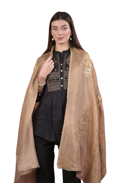 Tree Moonlight Reversible Stole