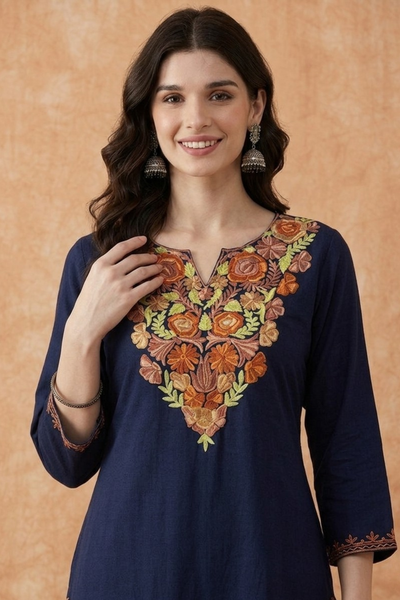 Royal Blue Kurti for Women
