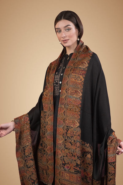 Royal Heritage Kaani Border Shawl