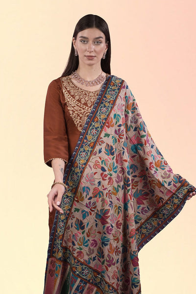 Chitra Chinar Patta Kalamkari Stole