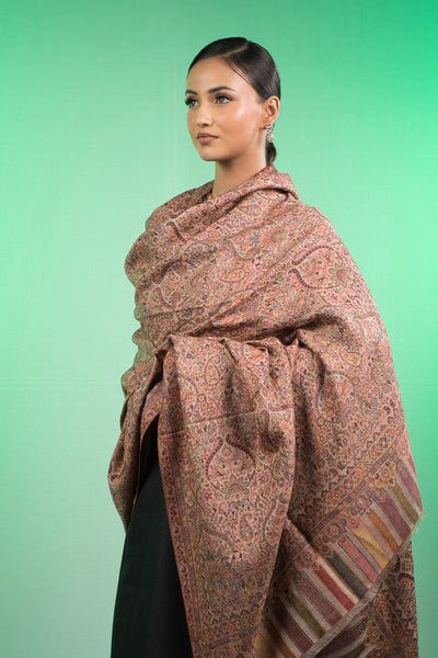 The Signature Bloom of Kaani Shawl