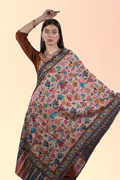 Chitra Chinar Patta Kalamkari Stole