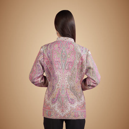 The Ivory Paisley Royal Coat