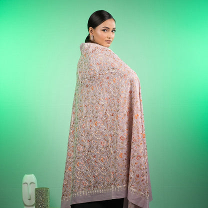 Soft Rose Petal Pashmina
