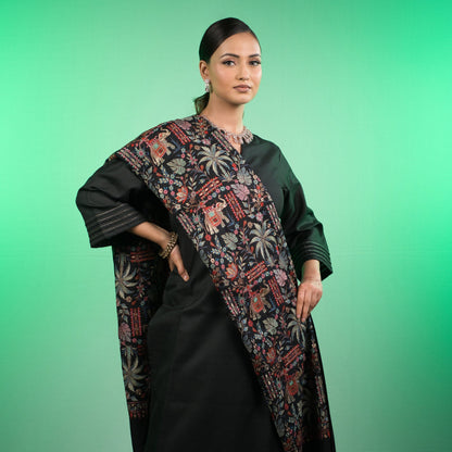 Noor-E-Kashmir Jama Kashmiri Shawl for Women