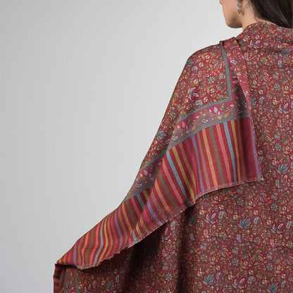 Reversible Print Kalamkari Jaal