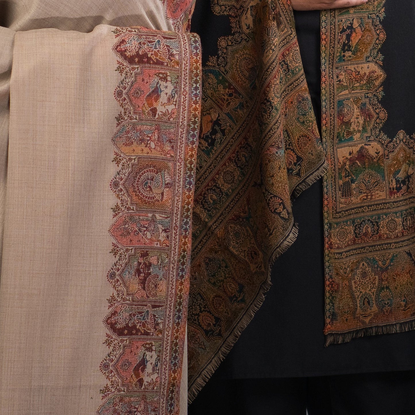 Kaani Border Shawls