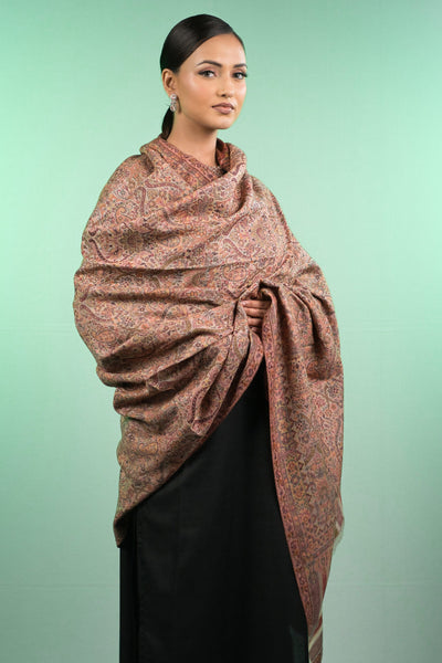The Signature Bloom of Kaani Shawl