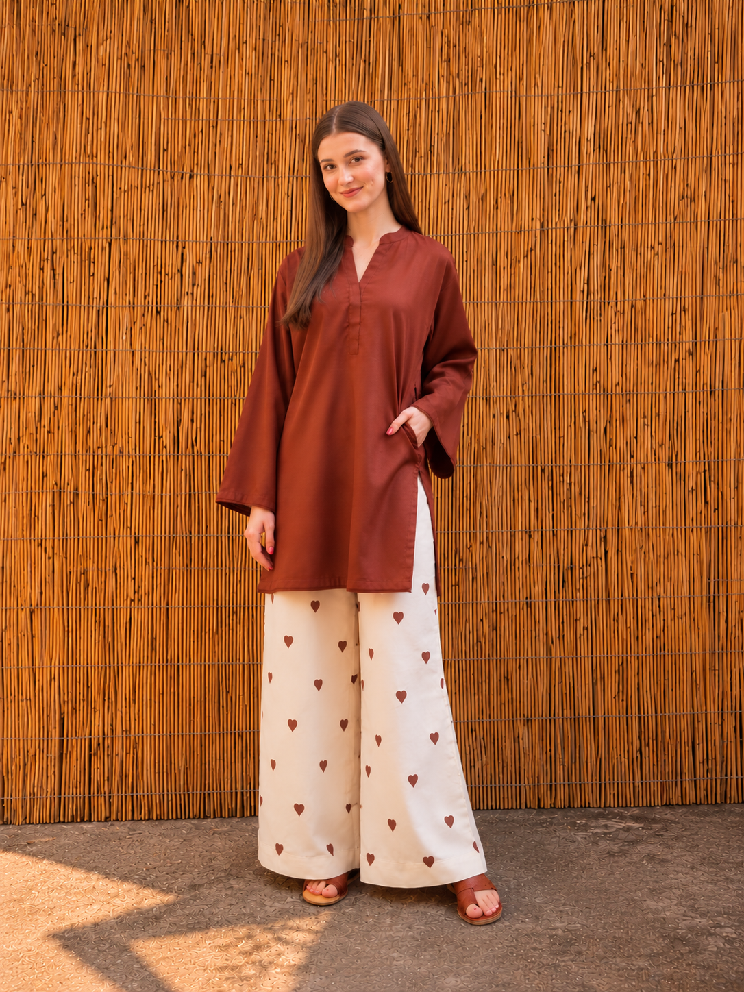 Pure Cotton Pakistani Coord Set for Women