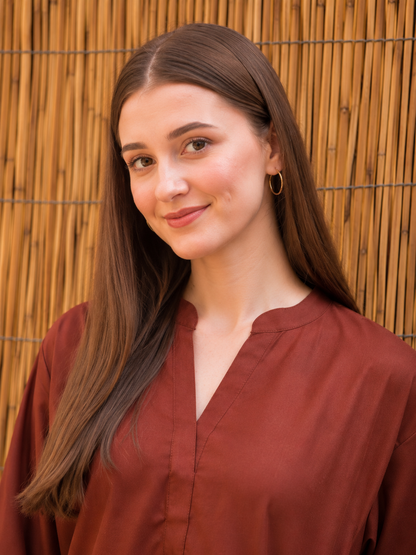 Pure Cotton Pakistani Coord Set - back view