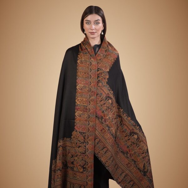 Kashmiri Border Shawl