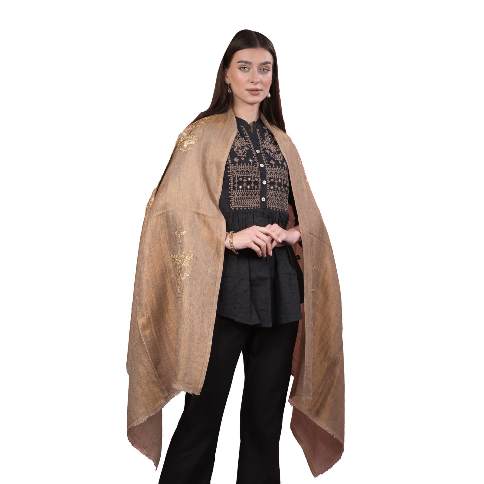 Tree Moonlight Reversible Stole - Image 3