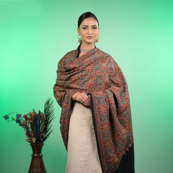 The Kashmir Jama Kashmiri Embroidery