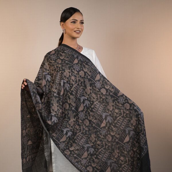 Black Shawl for women