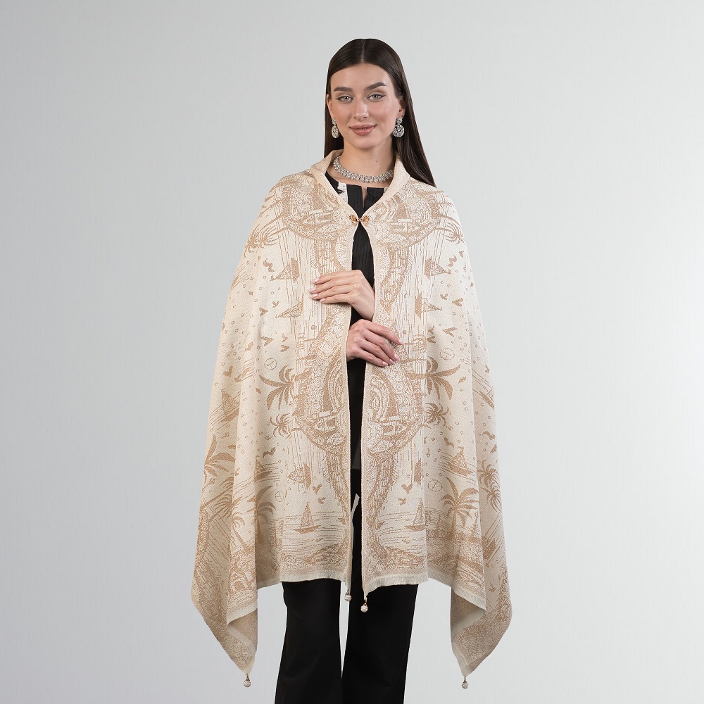 "KNITTED WOOLEN STOLES"