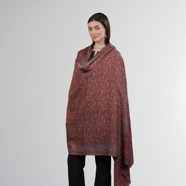 Printed Kalamkari stole