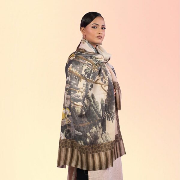 Pure Wool Printing Stoles