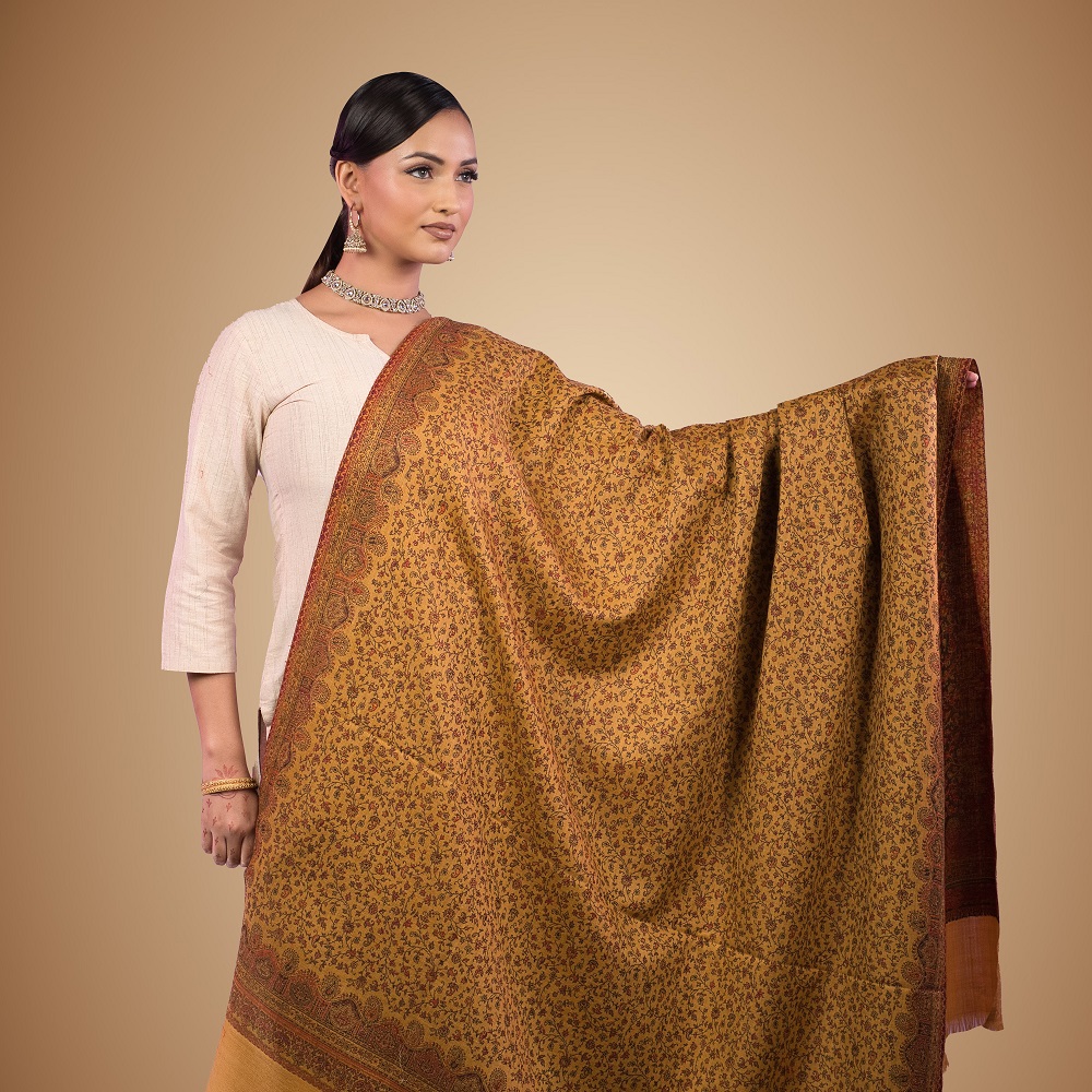 traditional Kaani weaving