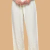 Cotton Palazzo with Embroidery