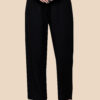Women’s Black Plain Cotton Palazzo
