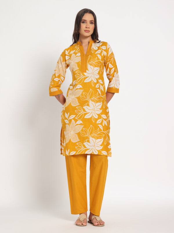 Mustard Muse Kurti for Women