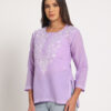 Lavender Short Kurti