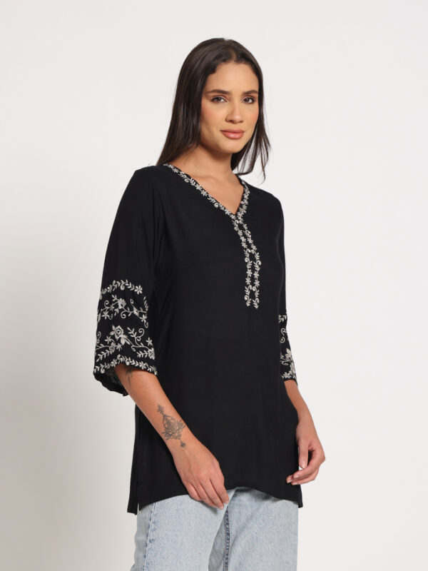 Black Short Kurti