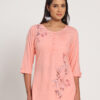 peach kurti for women​