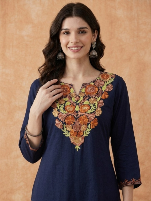 Royal Blue Kurti