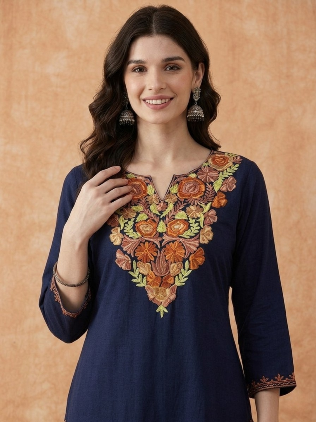 Royal Blue Kurti