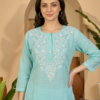 Sky Blue Grace Kurti